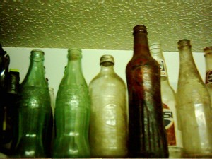 Assorted soda bottles2 008